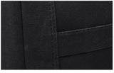 Men's Black Canvas Sport Bag