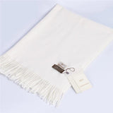 White Cashmere Scarf